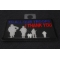 To All Our Troops I Thank You Patch | US Military Veteran Patches To All Our Troops I Thank You Patriotic Iron on Patch Rectangular diagonal view